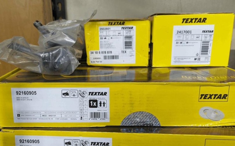 Textar OEM brake parts — premium-grade only