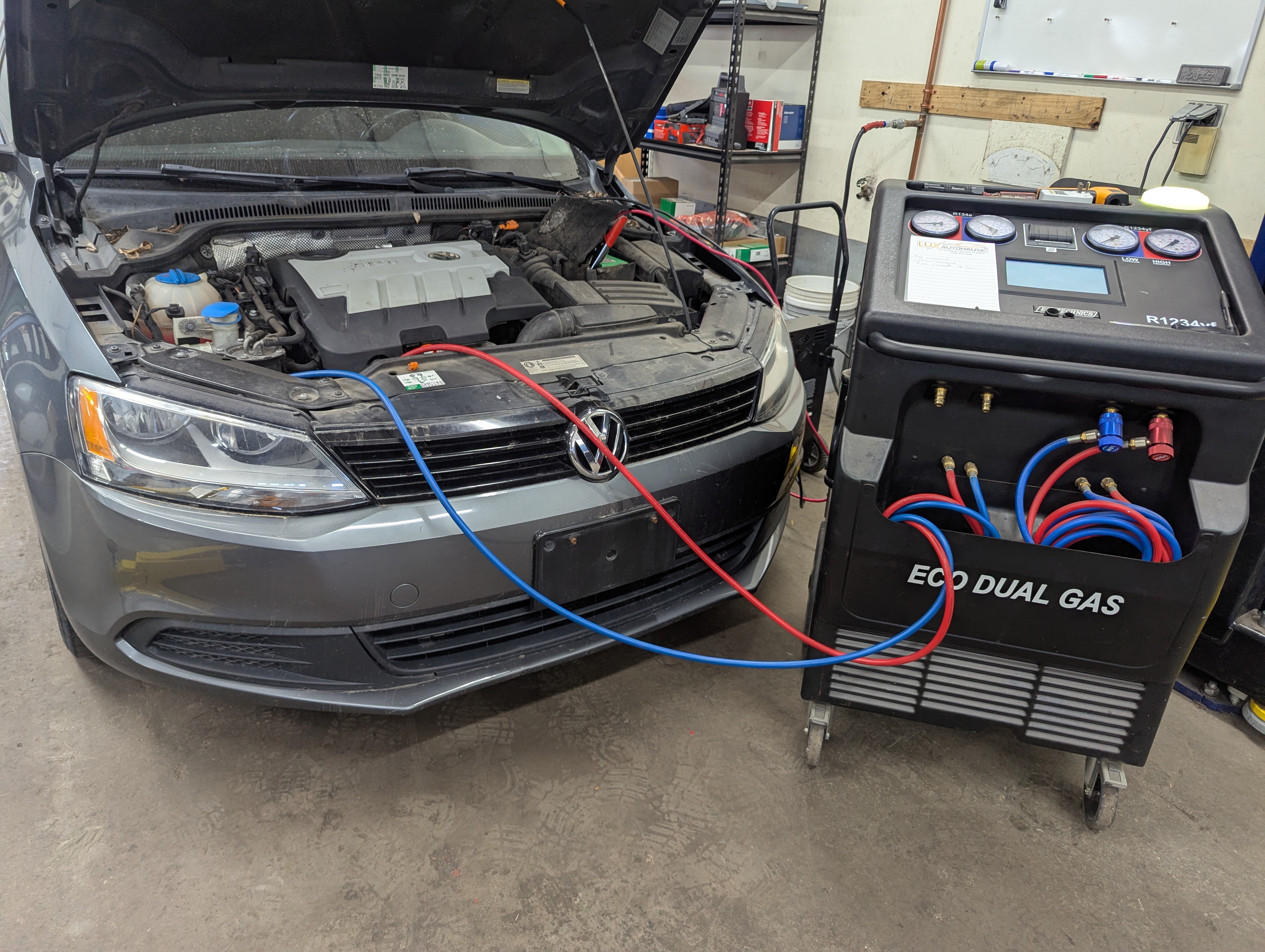 Volkswagen A/C service at Lux AutoHause